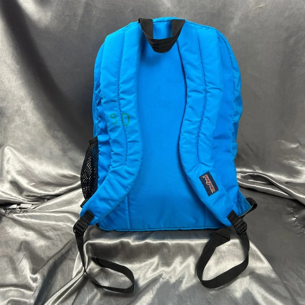 JanSport Big Student Backpack Bright Blue JS00T15X School College Travel Bag
